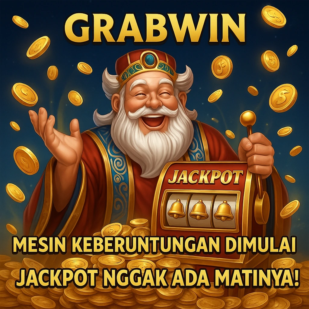 GRABWIN - Mesin Keberuntungan Dimulai, Jackpot Nggak Ada Matinya! GRABWIN - Mesin Keberuntungan Dimulai, Jackpot Nggak Ada Matinya!
